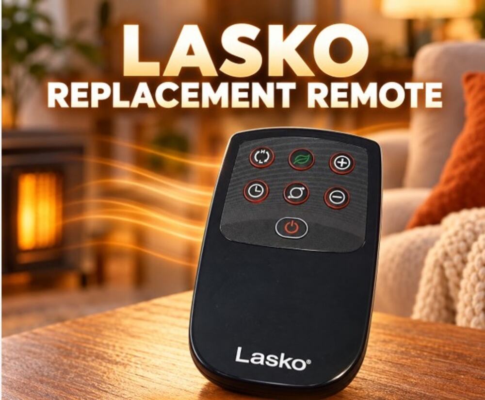 Lasko 5528 2 7 Button Heater Remote Control Green Leaf